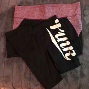 VS PINK yoga pants in medium